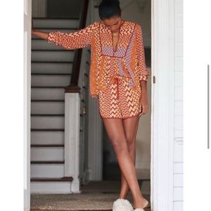 Anthropologie lively pajama top